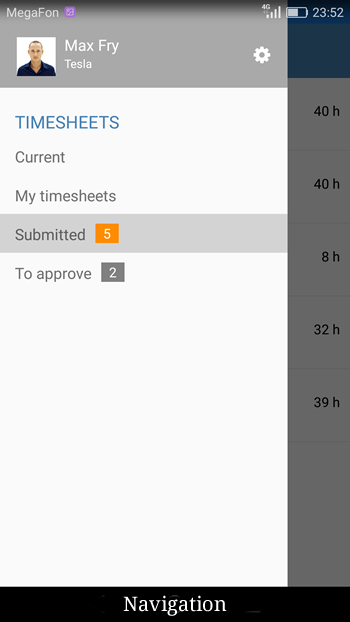 Мобильное приложение Timetta